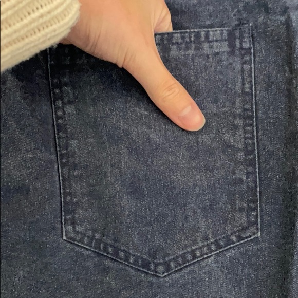 Vintage NWOT High-Waisted Blue Skirt - Picture 3 of 5